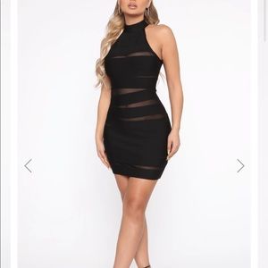 Brand New Fashion Nova Bandage Halter Mini Dress